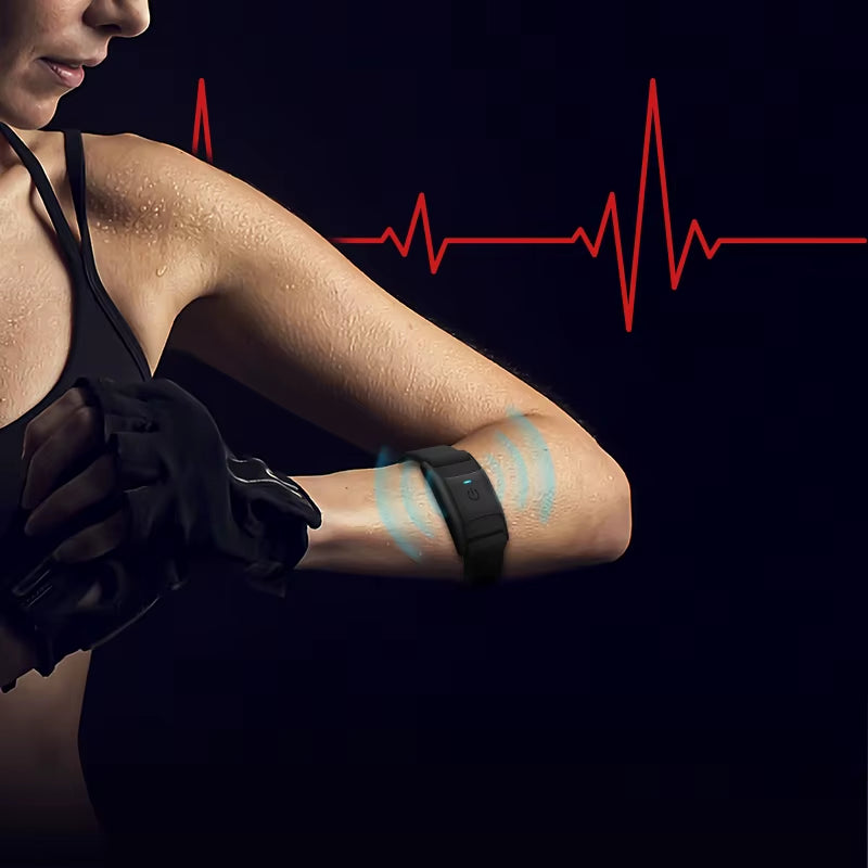 Waterproof Heart Rate Armband Bluetooth 5.0 &ANT IP67 Gym Workout Tracker for Polar Wahoo.