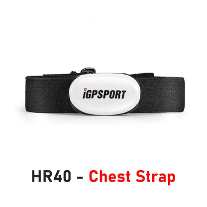 HR40 Chest Heart Rate Monitor Fitness Running Sport Heart Rate Sensor Bluetooth ANT+ for Running Gym Bike Computer