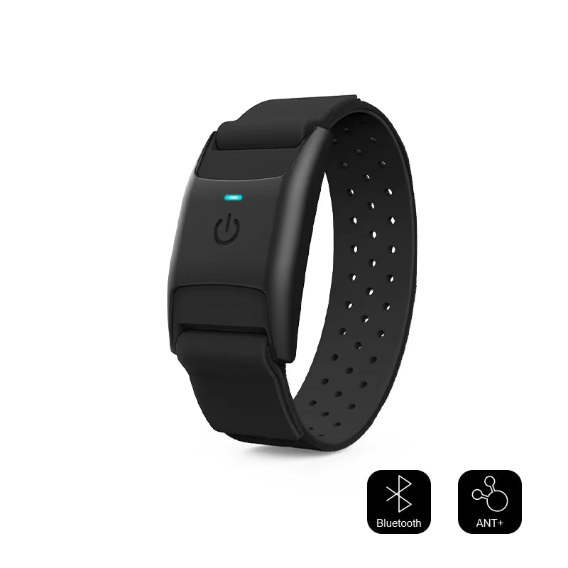 Waterproof Heart Rate Armband Bluetooth 5.0 &ANT IP67 Gym Workout Tracker for Polar Wahoo.