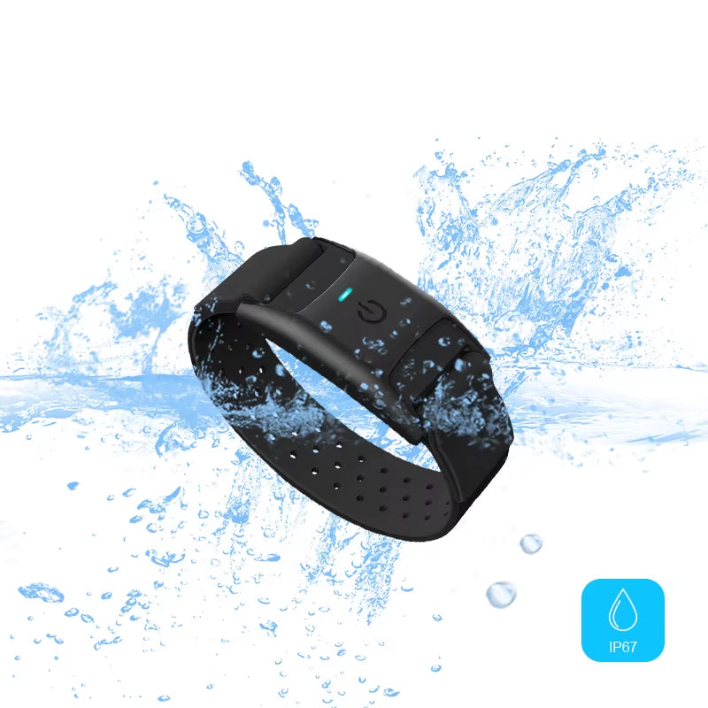 Waterproof Heart Rate Armband Bluetooth 5.0 &ANT IP67 Gym Workout Tracker for Polar Wahoo.